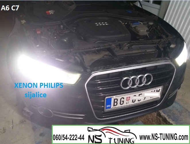 a6 c7 4g xenon farovi d3s sijalica zamena ugradnja novi sad tuning